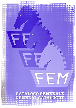 Copertina del Catalogodella  Ditta Fem